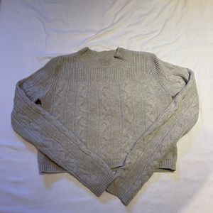 Club Monaco - Cable Knit Cropped Sweater in size Small